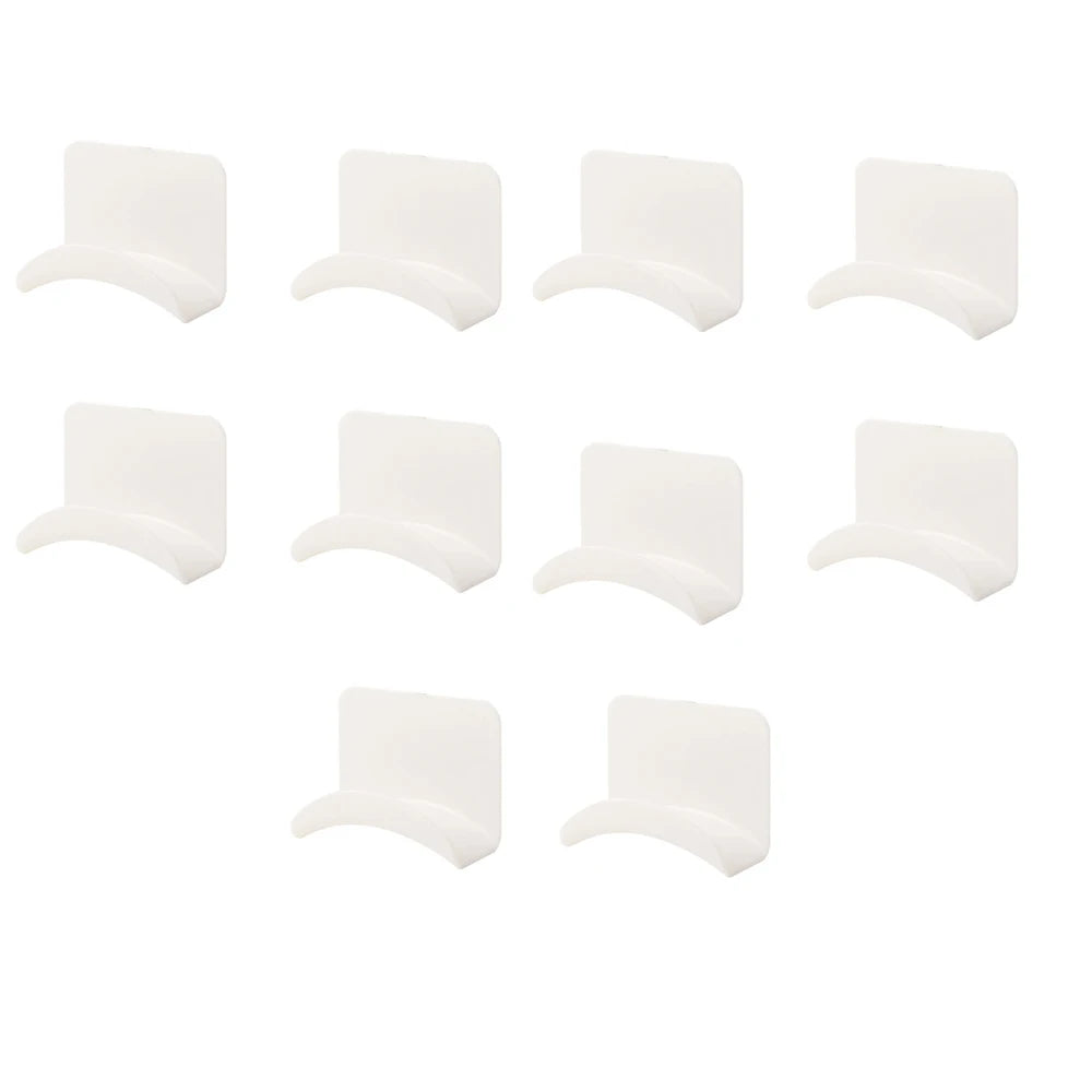 Lot de 4 crochets adhésifs noirs pour casque et manette