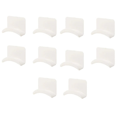 Lot de 4 crochets adhésifs noirs pour casque et manette