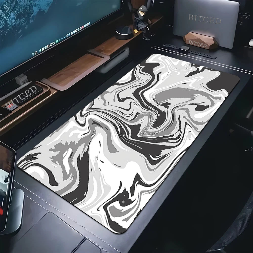 Tapis de souris XXL motif liquide variante 3