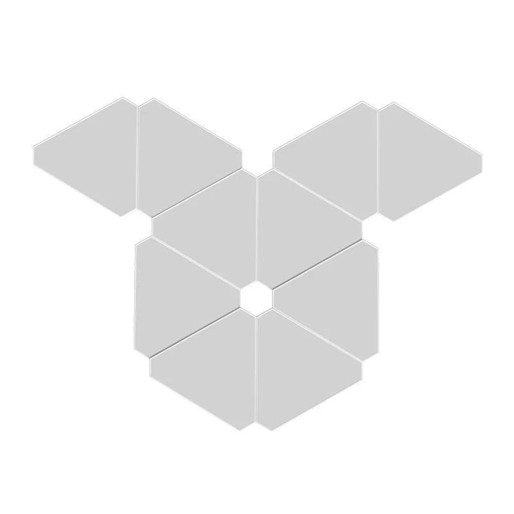 Panneaux LED triangle synchronisés avec la musique