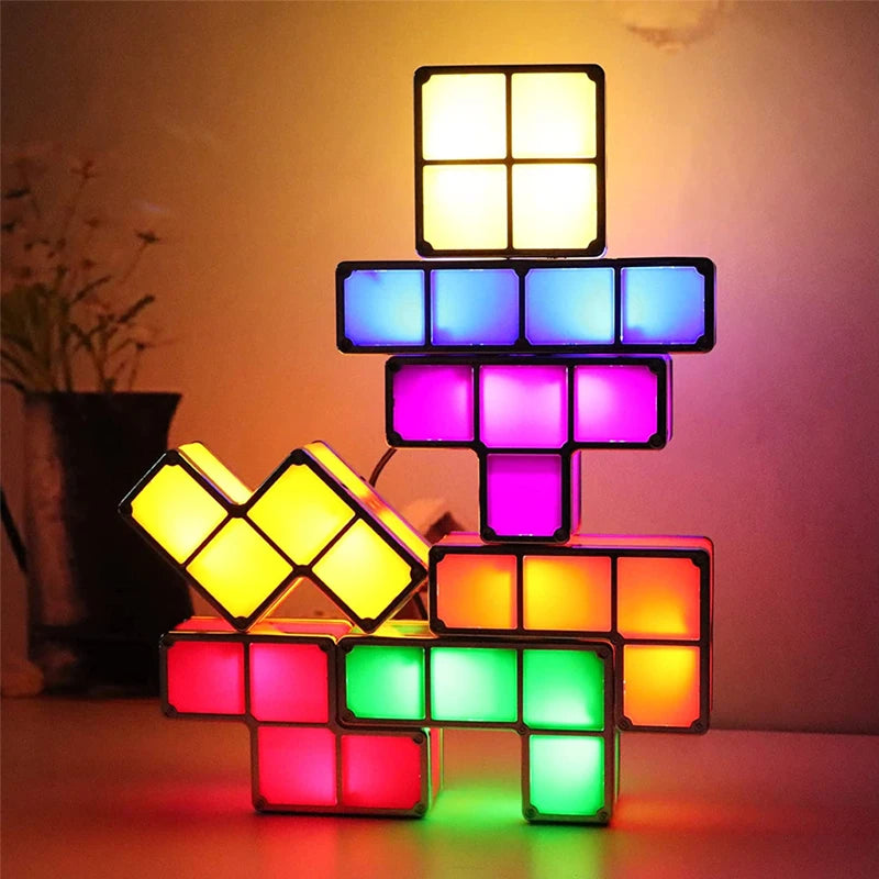 Veilleuse LED modulable, présentation des 7 couleurs disponibles