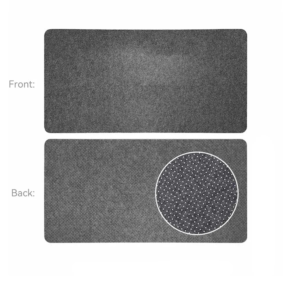 Tapis de souris XXL feutre de laine, coloris gris disponibles