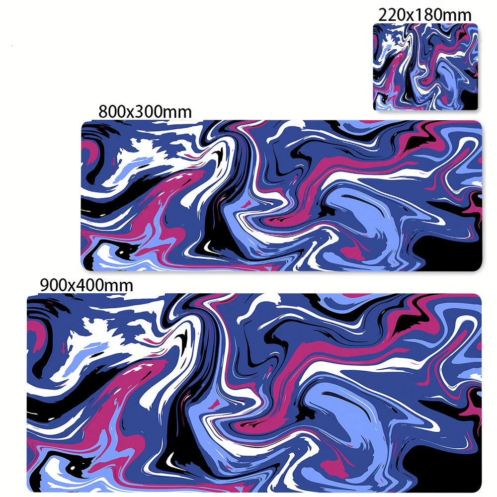 Tapis de souris XXL motif liquide variante 8