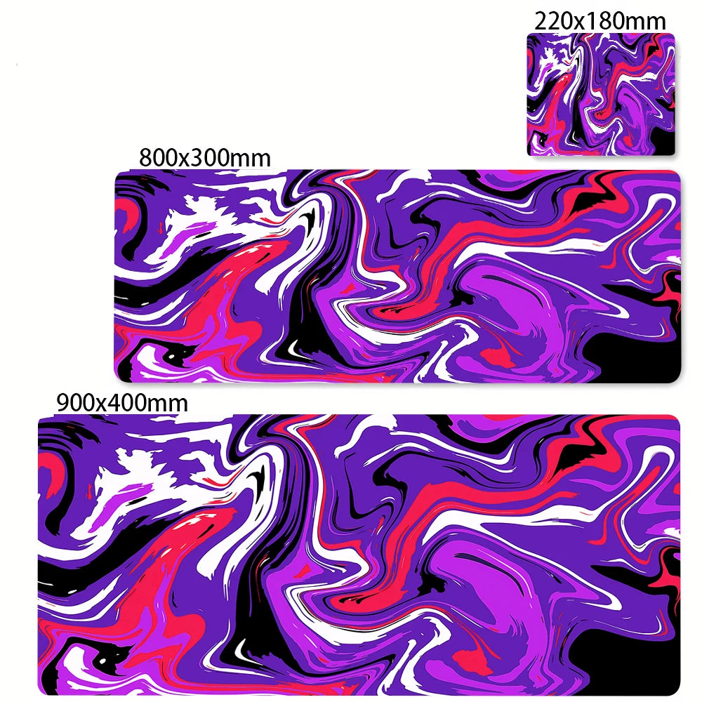 Tapis de souris XXL motif liquide variante 5