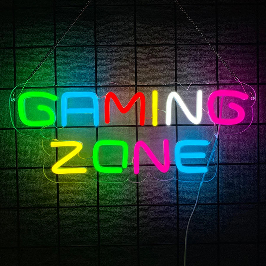 Néon LED Gaming Mural – Décoration Chambre Gamer USB