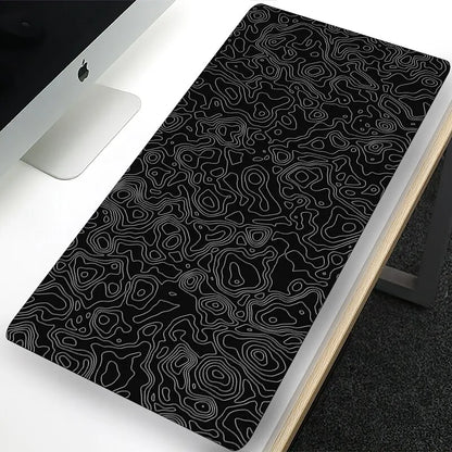 Tapis de souris XXL liquide avec clavier et souris