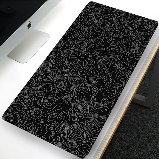 Tapis de souris XXL liquide avec clavier et souris