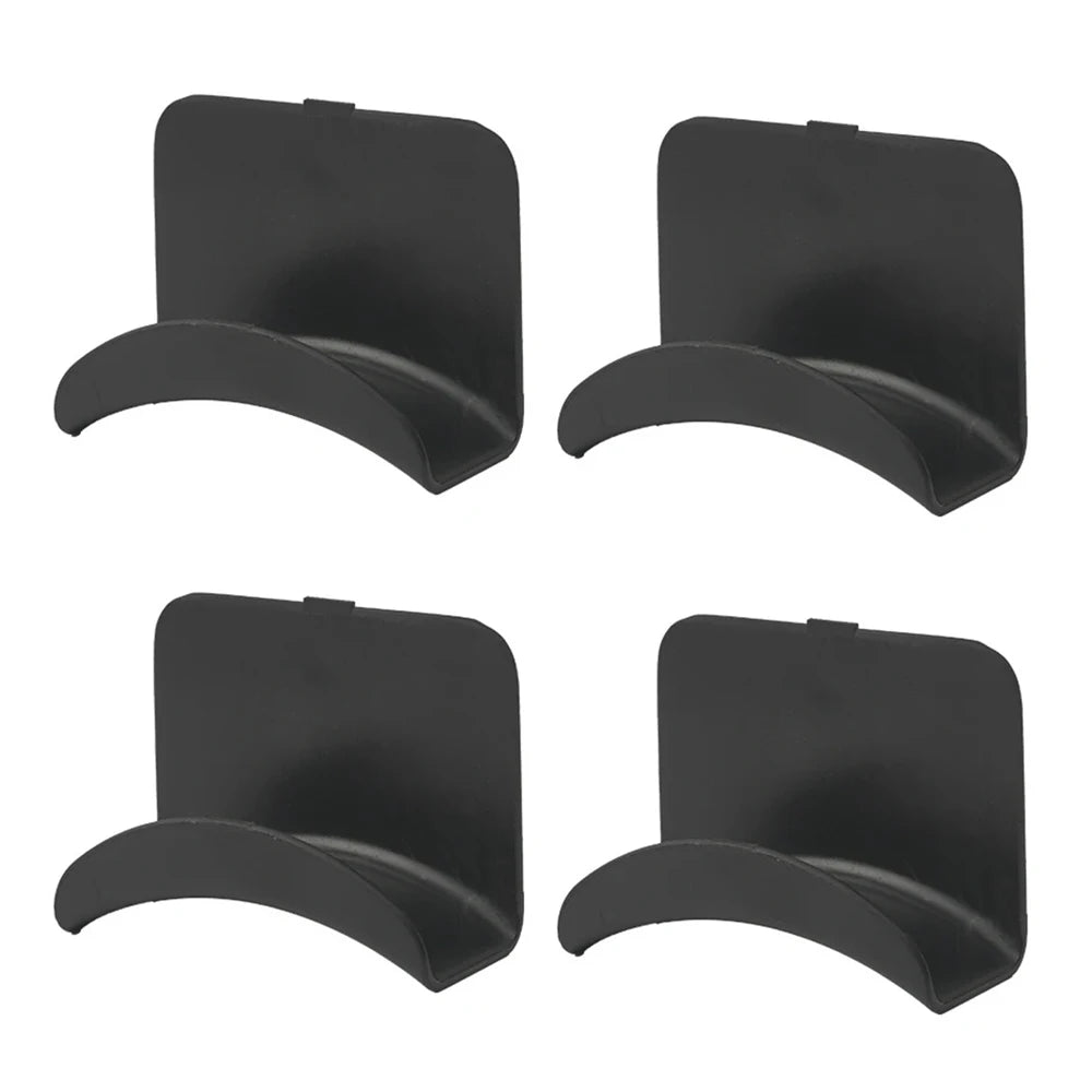 Lot de 2 crochets adhésifs noirs pour casque et manette