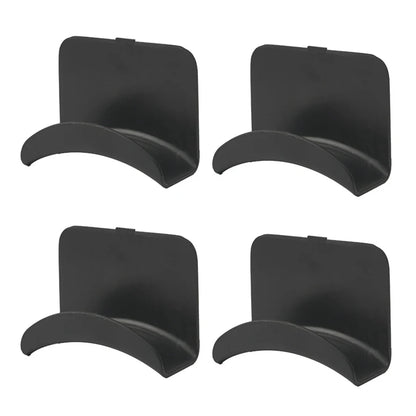 Lot de 2 crochets adhésifs noirs pour casque et manette