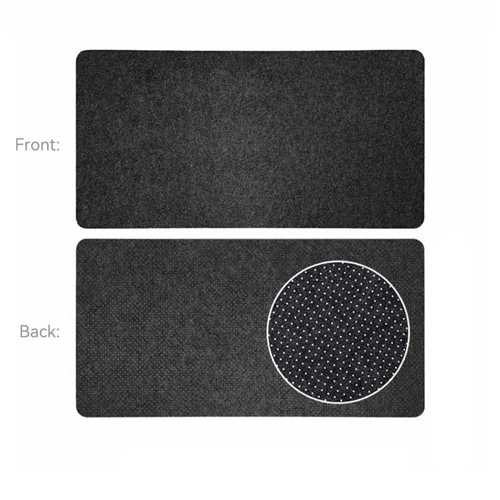 Tapis de souris XXL feutre de laine, base antidérapante