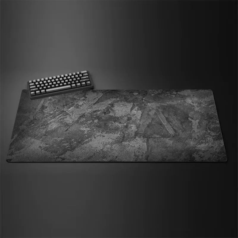Tapis de souris XXL série grise, bords cousus