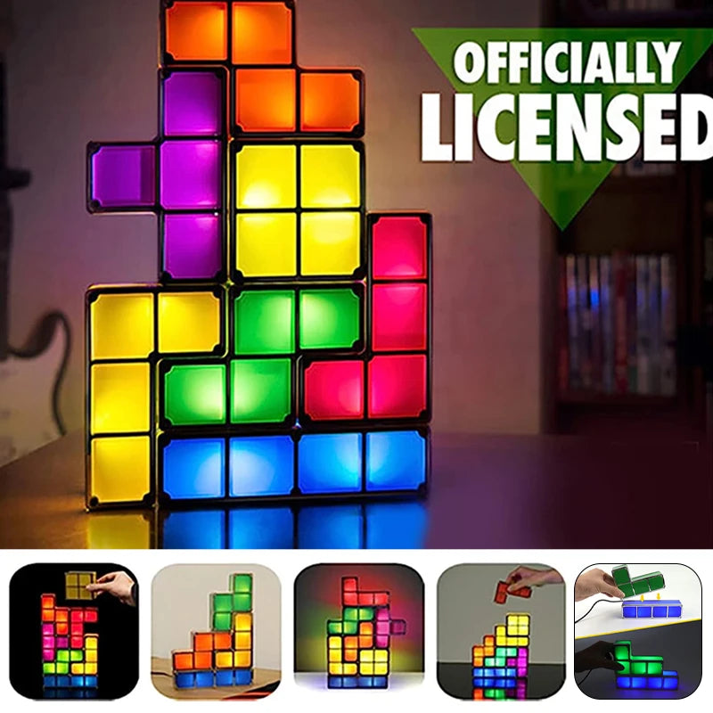 Blocs lumineux DIY assemblés en main