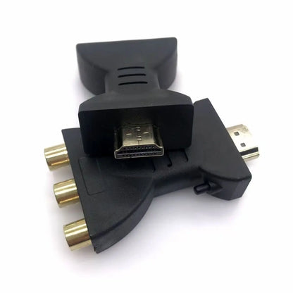 Adaptateur RCA vers HDMI utilisé avec une console rétro
