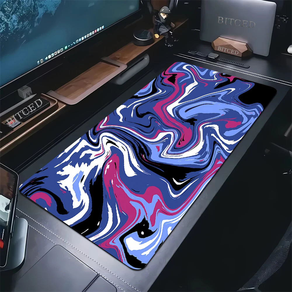 Tapis de souris XXL motif liquide variante 1