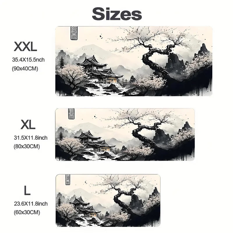 Tapis de souris XXL sakura base antidérapante