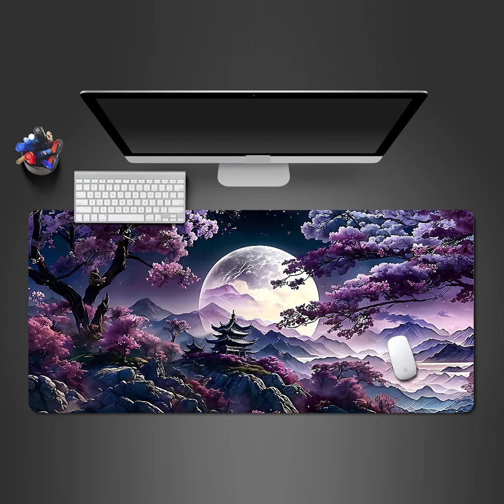 Tapis de souris XXL sakura ambiance gaming