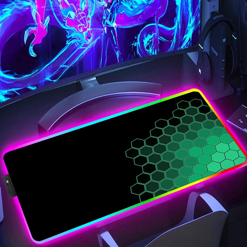 Tapis de souris XXL RGB dimensions