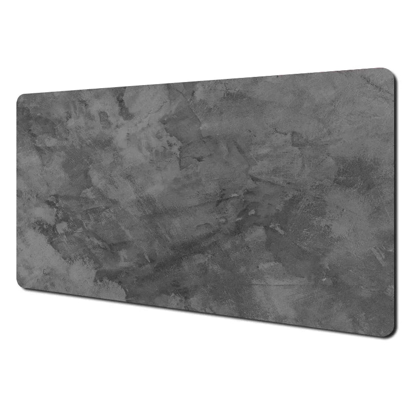Tapis de souris XXL série grise, installé sur bureau gaming