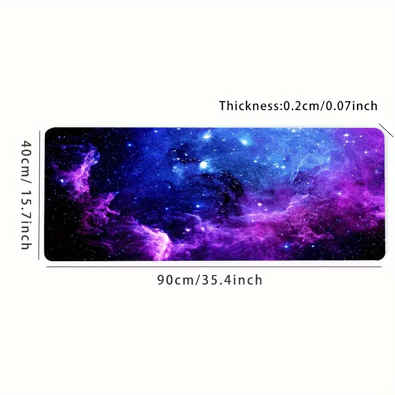 Tapis de souris XXL violet base antidérapante