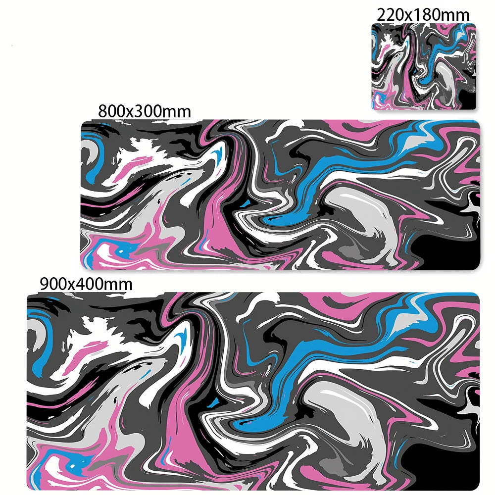 Tapis de souris XXL motif liquide variante 7