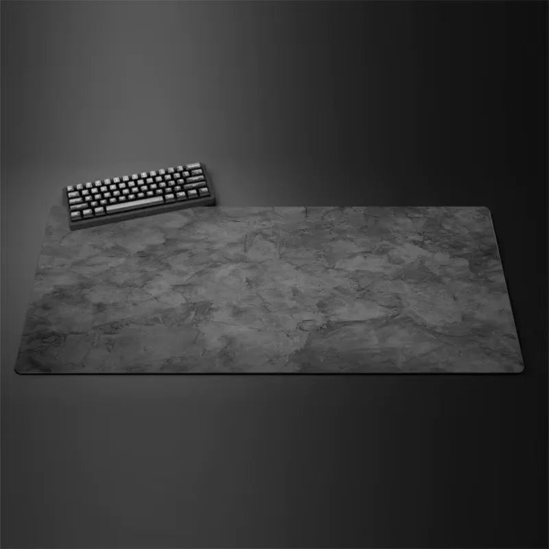 Tapis de souris XXL série grise, ambiance setup gaming
