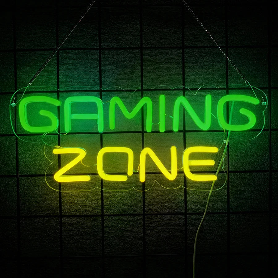 Néon LED Gaming Mural – Décoration Chambre Gamer USB