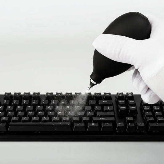 Soufflette anti-poussière rechargeable pour clavier et console, vue produit