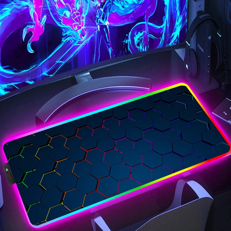 Tapis de souris RGB variante motif 7