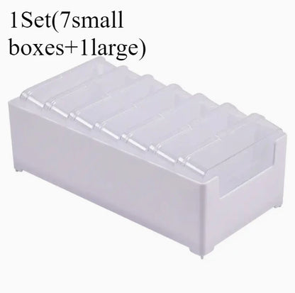 Boîte de rangement câbles compacte, vue de dessus