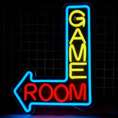 Néon LED mural gaming USB, décoration chambre gamer, présentation du produit