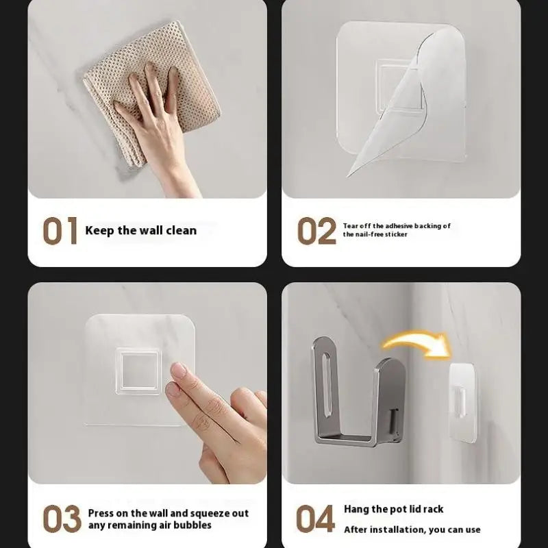 Support mural routeur coloris blanc, vue produit
