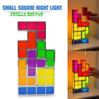 Veilleuse LED blocs empilés en forme de tour