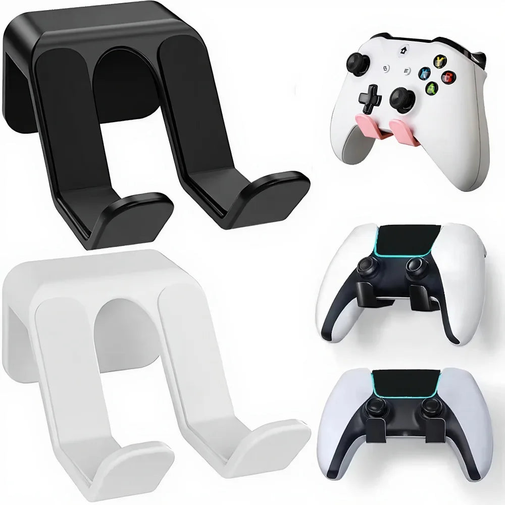Support mural manette gaming coloris blanc
