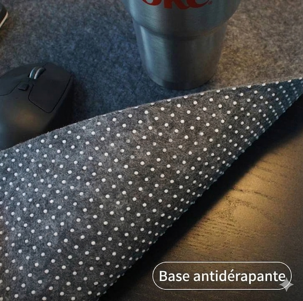 Tapis de souris XXL feutre de laine, formats disponibles